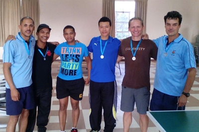 Tafeltennis goed op dreef